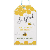 Cute Bee-Themed Thank You Party Favor Gift Tags