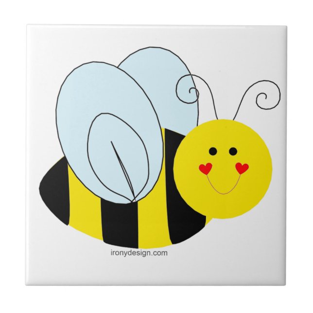 Cute Bee Tile (Front)