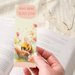 Cute Bee With Quote Bookmarks