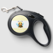 Cute Bee with Yellow Poka Dots-Customizable