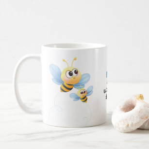 Cute bees Bible verse kids mug