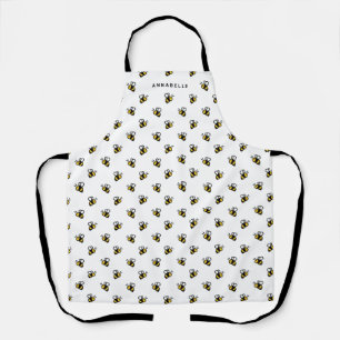 Cute Bees Personalize Apron