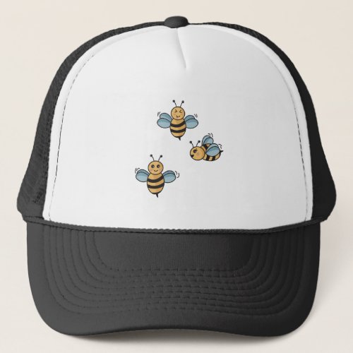 Cute Bees Trucker Hat