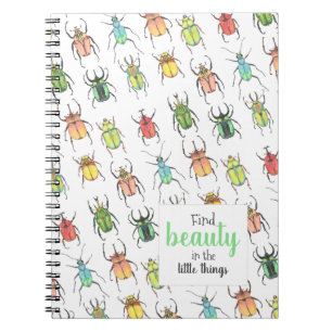 Cute Beetles Notebook