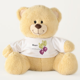 Cute Beetroot in Love Valentine Teddy Bear