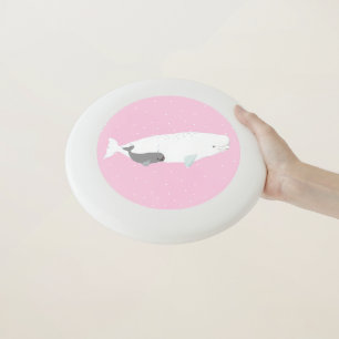 Cute Beluga Whale Gift For Girl Wham-O Frisbee
