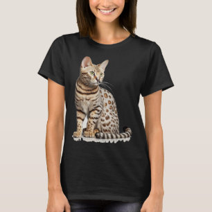 Cute Bengal Cat with classic T-Shirt
