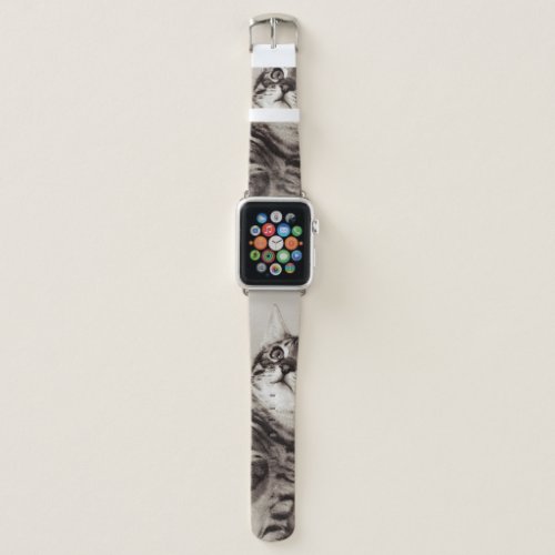 Cute Bengal Kitten Photo Apple Watch Band