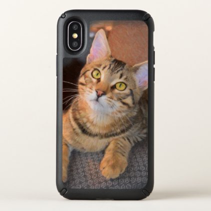 Cute Bengal Kitten Speck iPhone X Case