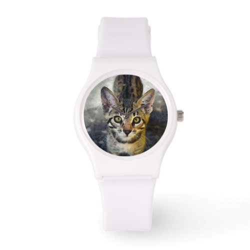 Cute Bengal Kitty Watch