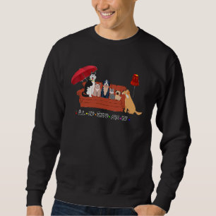 cute  bernedoodle bernese pug  mom dad dog sweatshirt