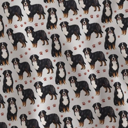 Cute Bernese Mountain Dog Fabric
