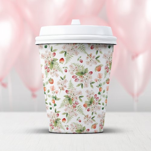 Cute Berry Paper Cups