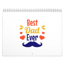 Cute Best Dad Ever Typography