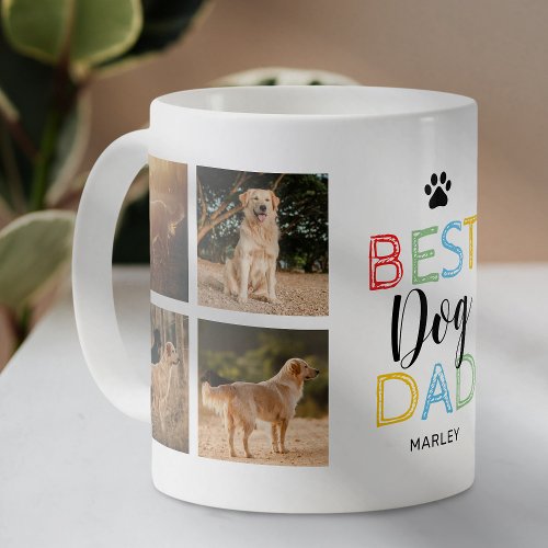 Cute Best Dog Dad Coffee Mug