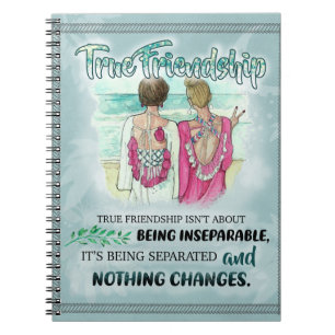 Cute Best Friend Gift, Funny Friendship Day Gifts Notebook