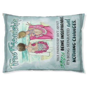 Cute Best Friend Gift, Funny Friendship Day Gifts Pet Bed