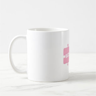 Cute Best Friend Heart Puzzle Pieces Coffee Mug