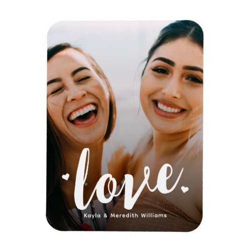 Cute Best Friends Love Photo Keepsake Magnet