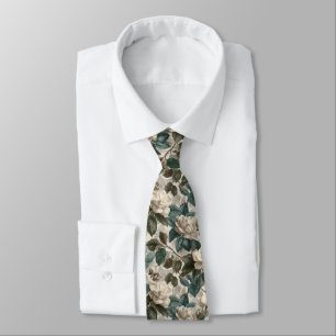 Cute Best Gifts For Men Gardenias Neck Tie