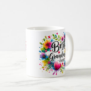 Cute Best Grandma Ever Wrap Coffee Mug