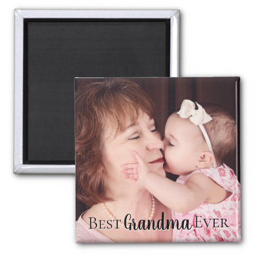 Cute Best Grandma Mamaw Nana Ever Photo Magnet