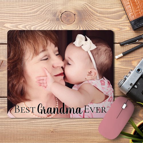 Cute Best Grandma Mamaw Nana Ever Photo Mouse Pad