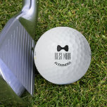 Cute Best Man Wedding Favor Black Bow Tie Fun Golf Balls<br><div class="desc">These golf balls make a wonderful wedding favor for your best man! They feature a simple fun design with a black bow tie and the word "Best Man" with a space for his name. Cute addition to a wedding swag bag, and perfect way to thank him for being a part...</div>