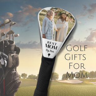 Cute Best Mom By Par Photo Golf Head Cover