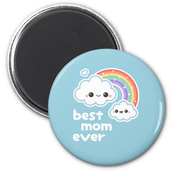 Cute Best Mom Magnet