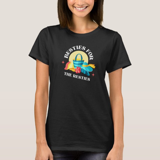 Cute Besties Matching Mommy And Me Besties For The T-Shirt (Front)