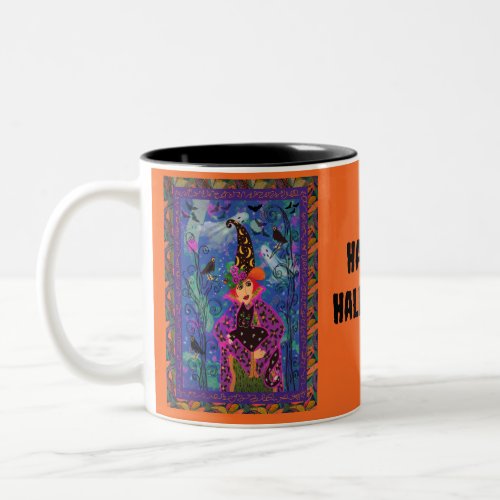 Cute Bewitching Halloween Witch Mug