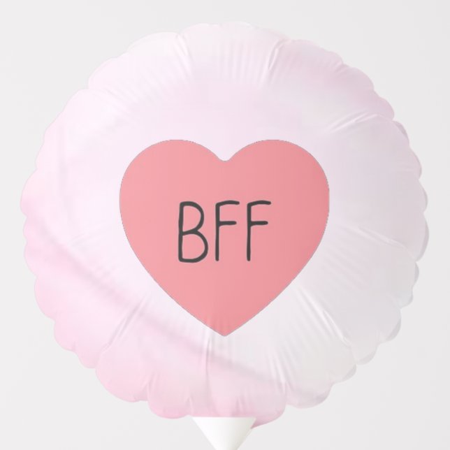 Cute bff  balloon (Front)