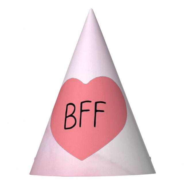 Cute bff party hat (Front)