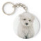 Cute Bichon Frise Keychain