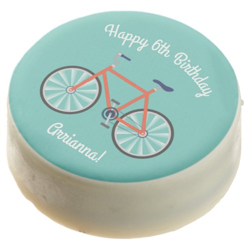 Cute Bicycle Kids Bike Birthday Party Cycling Chocolate Covered Oreo