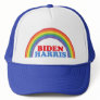 Cute Biden Harris Rainbow Democrat Trucker Hat