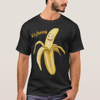 Cute Big Banana tshirt - funny Cartoon Caracter