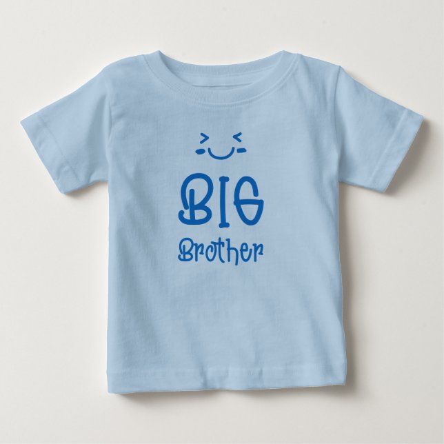 Cute Big Brother Baby/Kid T-Shirt for Boys (Front)