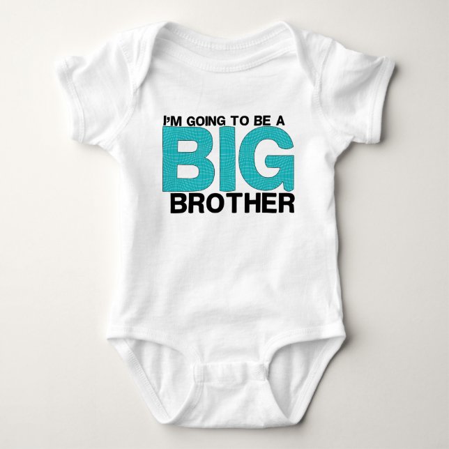 Cute Big Brother for Baby Baby Bodysuit (Front)