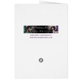 Cute Big-eye Gothic Fairy Fantasy Art (Back)