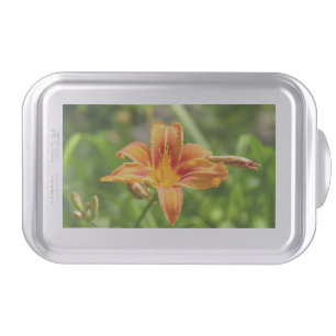 Cute big Lily flower photo Cake Pan