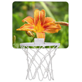 Cute big Lily flower photo Mini Basketball Hoop