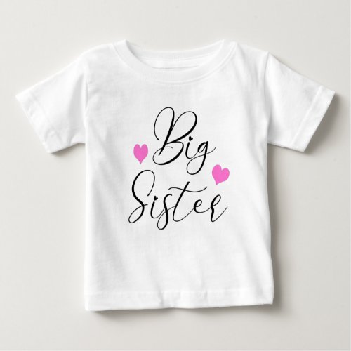 Cute Big Sister       Baby T_Shirt