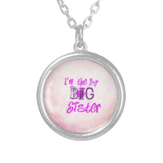 Cute Big Sister Butterfly Pendant