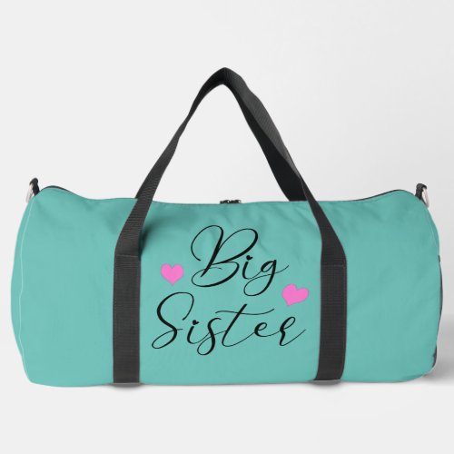 Cute Big Sister       Duffle Bag
