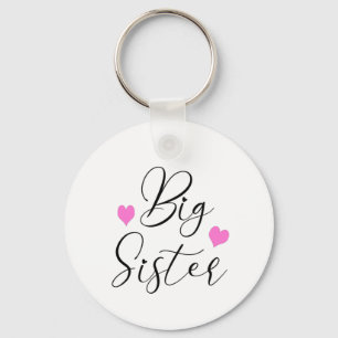 Cute Big Sister Keychain