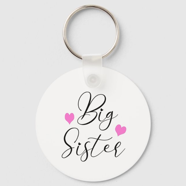 Cute Big Sister        Keychain (Front)