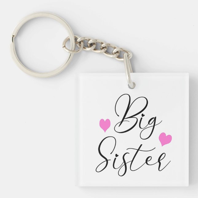Cute Big Sister        Keychain (Front)