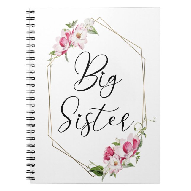 Cute Big Sister Notebook (Front)